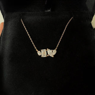 The Collective Cuts Solitaire Necklace