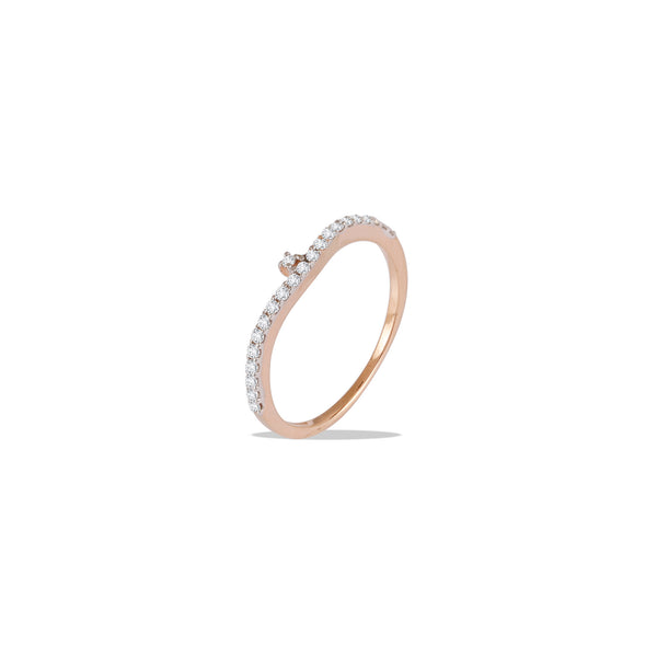 Crest Diamond Ring