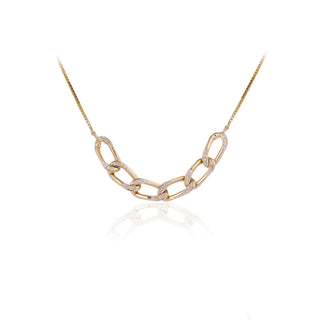 Cuban Pendant Lab Grown Diamond Necklace