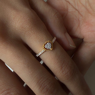 Dainty Heart Ring
