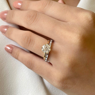 Dainty Baguette Band Ring