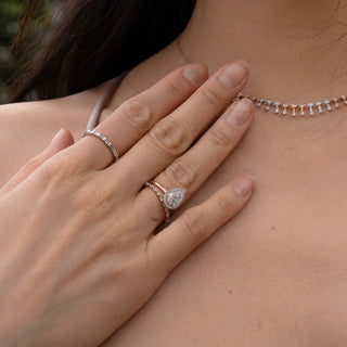 Dainty Baguette Band Ring