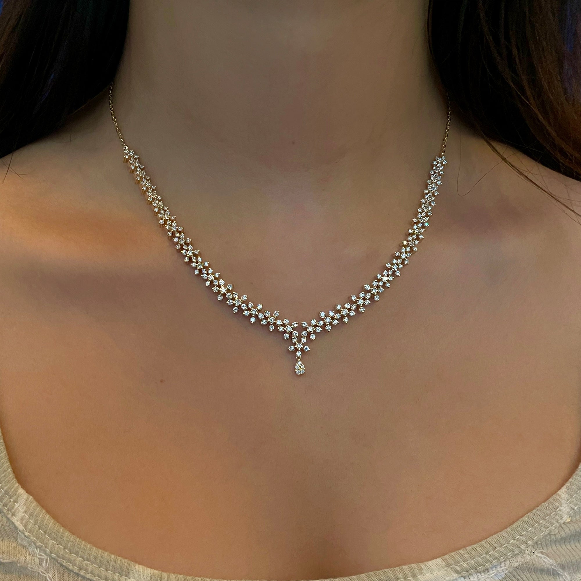 Dazzler Diamond Necklace – DiAi Designs - Main Image