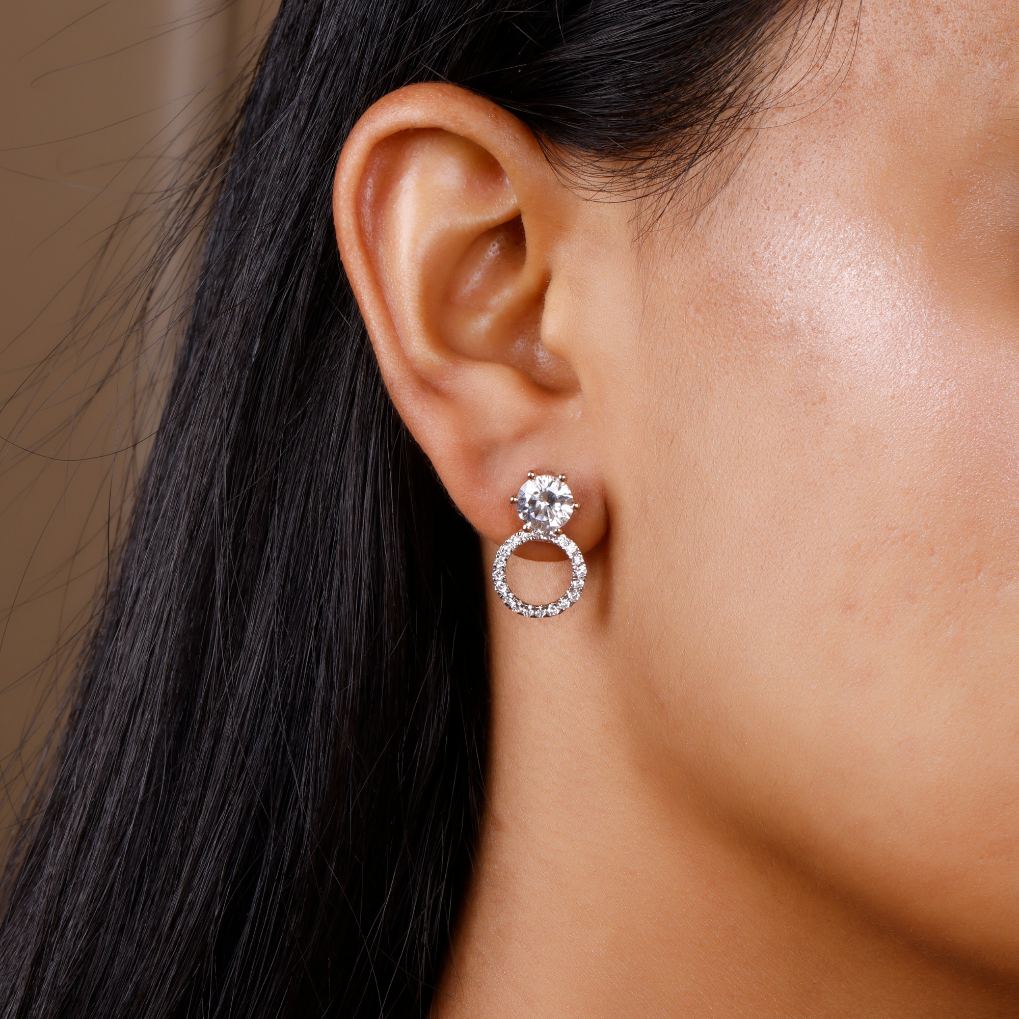 Buy Diamond Earring Jackets Online DiAi Designs