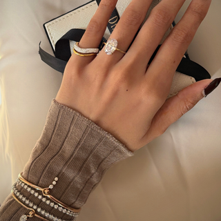 Diamond Wave Ring