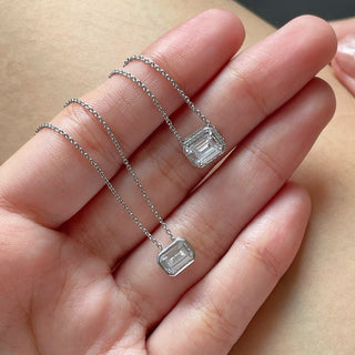 Emerald Bezel Mangalsutra