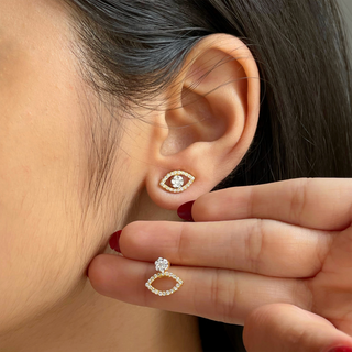 Versatile 3-in-1 Earrings