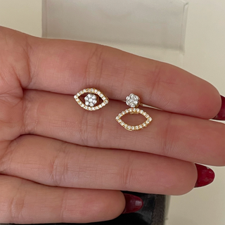 Versatile 3-in-1 Earrings