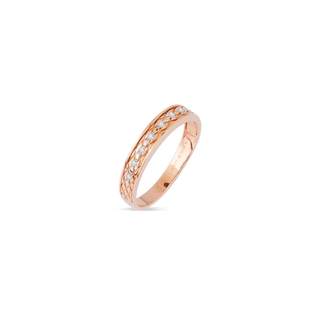 Faceted Gold Men's Ring