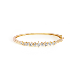 Fancy Diamond Cuff Bracelet