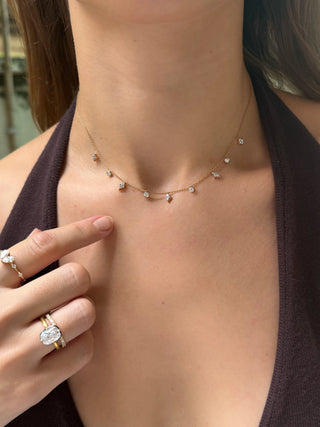 Lab Grown Diamond Galaxy Necklace