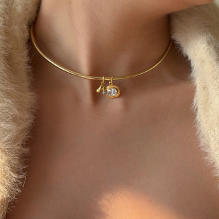 Gold Collar Necklace