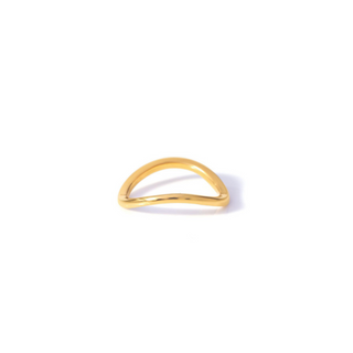 Gold Wave Ring