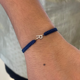 Gold & Diamond Initial Letter Bracelet