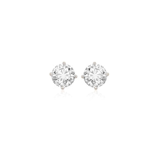 RTS Grand Solitaire Prong Earrings