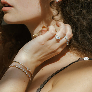 Lab Grown Diamond Heart Toi Et Moi Set