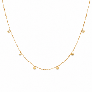 Lab Grown Diamond Snowball Necklace