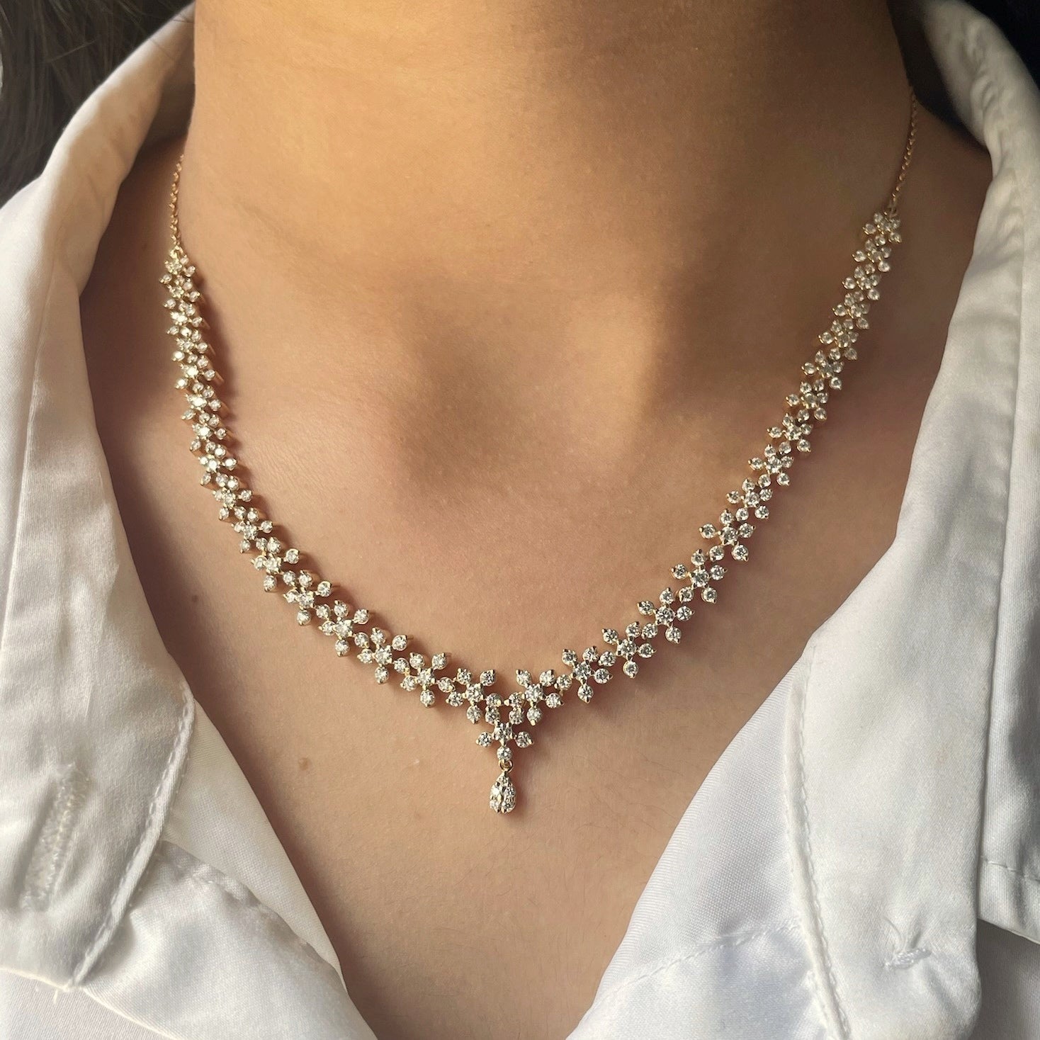 Dazzler Diamond Necklace – DiAi Designs - Main Image