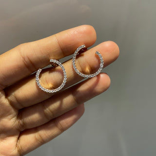 Illusion Circle Wrap Earrings