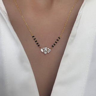 Imperial Marquise Solitaire Mangalsutra
