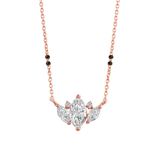 Imperial Marquise Solitaire Mangalsutra