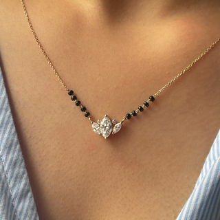 Imperial Marquise Solitaire Mangalsutra