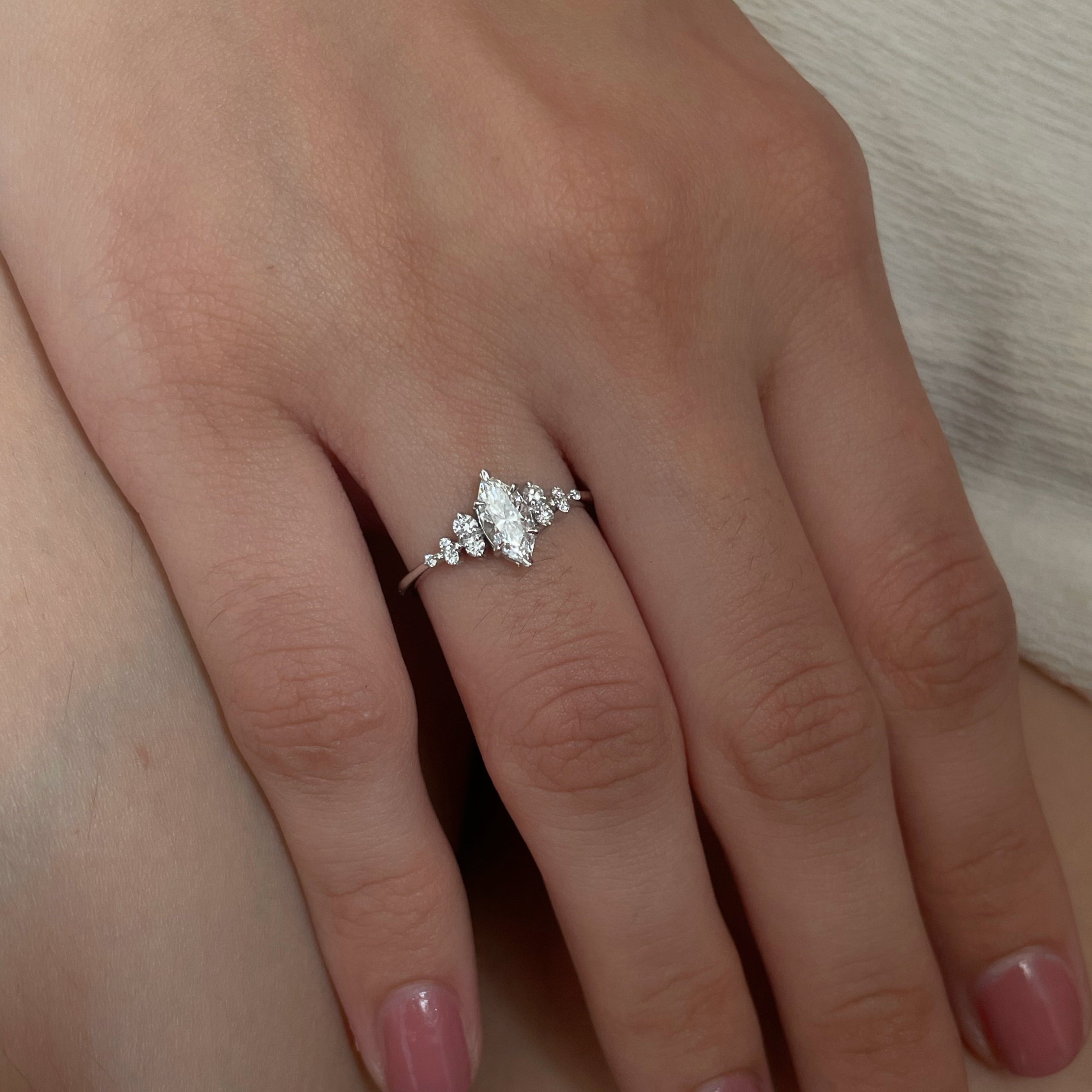 Wedding Band Marquise Ring Designs Imperial Marquise Solitaire