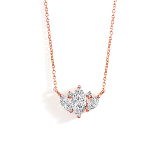 Imperial Marquise Solitaire Necklace