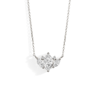 Imperial Marquise Solitaire Necklace