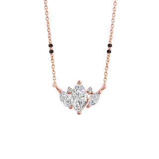 Imperial Marquise Solitaire Mangalsutra