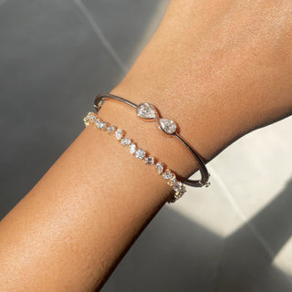 Infinity Toi Et Moi Cuff Bracelet