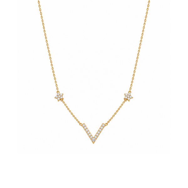 Initial Star Necklace