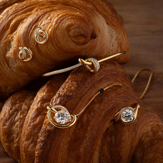 Lab Grown Diamond The Round Knot Set