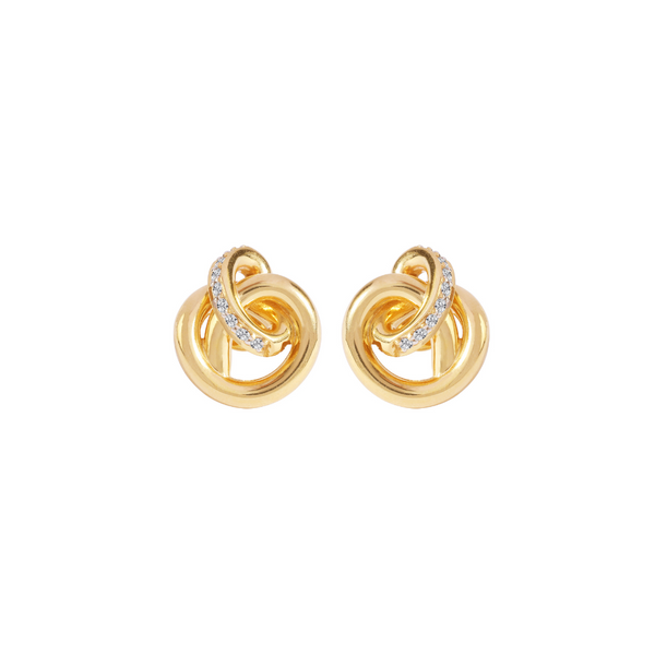 Knot Diamond Studs