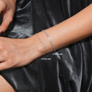 LiteString™ Classic Diamond Tennis Bracelet