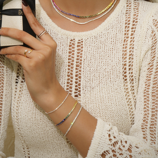 LiteString™ Rainbow Tennis Bracelet