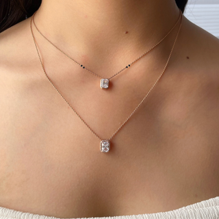 Radiant Bezel Mangalsutra