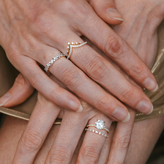 Marquise Fancy Eternity Band Ring