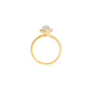 Halo Marquise Ring