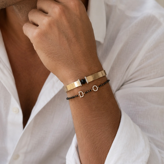 Lab Grown Diamond The Men's Mangalsutra Kada Bracelet