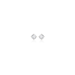 Mini Solitaire Prong Earrings