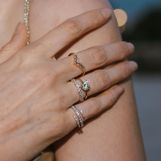 Lab Grown Diamond Boho Vanki Diamond Ring