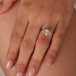 Tiara Pear Ring