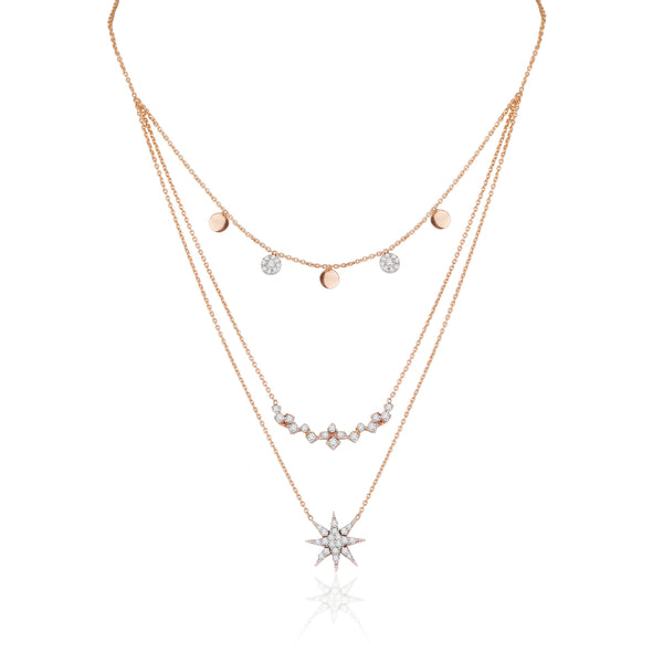 Pre Layered Celestial Necklace