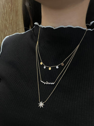 Pre Layered Celestial Necklace