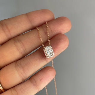 Radiant Halo Necklace