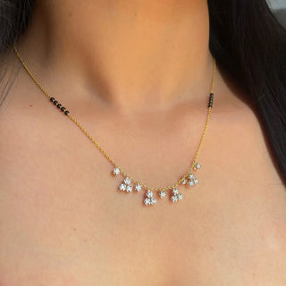 Raindrop Diamond Mangalsutra