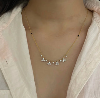 Raindrop Diamond Mangalsutra