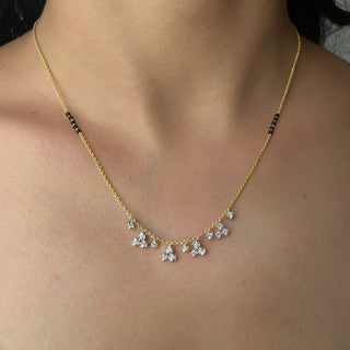 Raindrop Diamond Mangalsutra