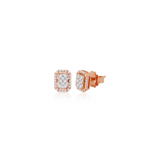 Rectangle Stellar Cluster Earrings